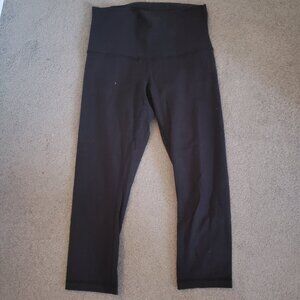 Lululemon black leggings 8 size